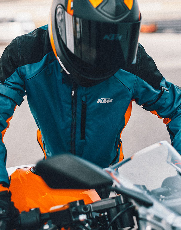 KTM Tension V2 Leather Jacket - KTM Twins