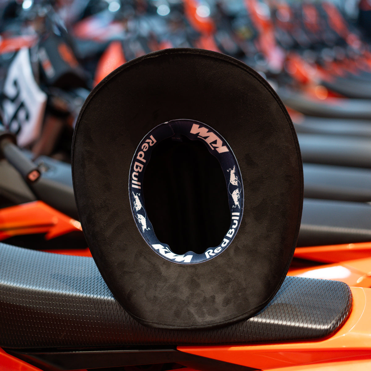 Black KTM Cowboy Hat Bottom