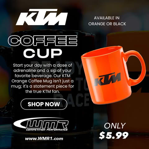 KTM Mug (Orange or Black)