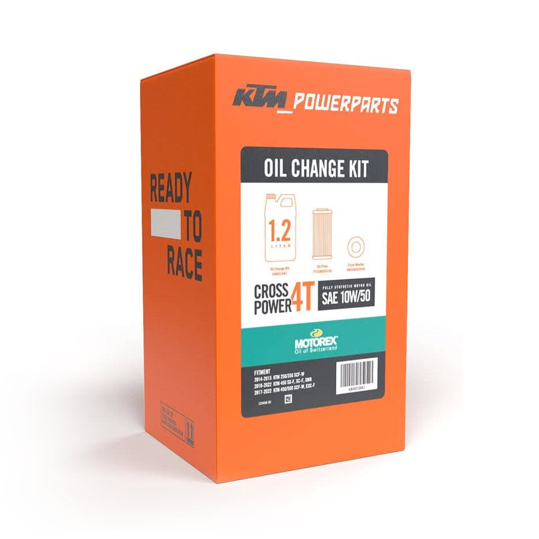 KTM PowerParts Motorex Oil Change Kit 10W/50 (1.2 liter)