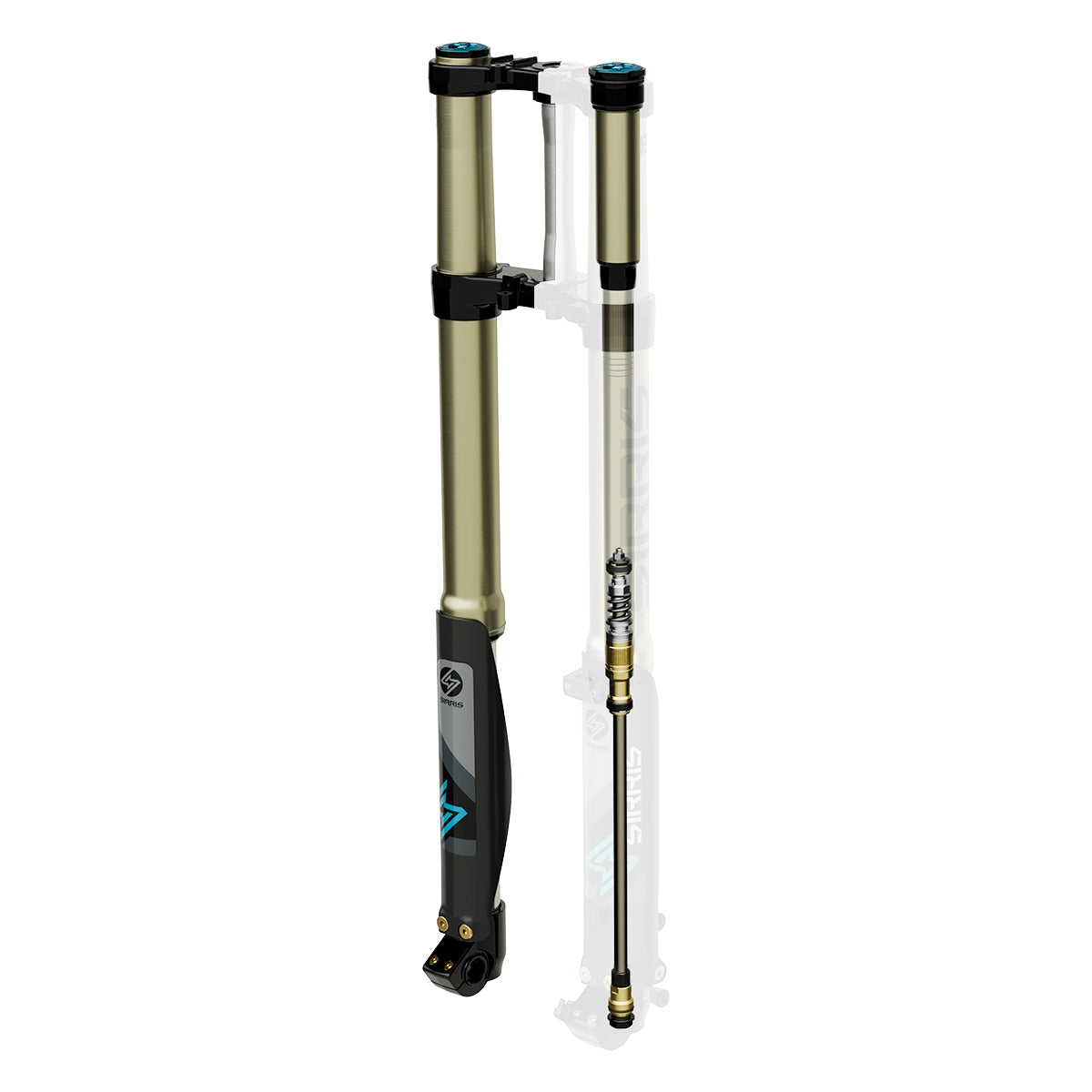 Sirris F43 Suspension Forks for Surron Ultra Bee - Trail Tune - LSC - 246 mm Travel