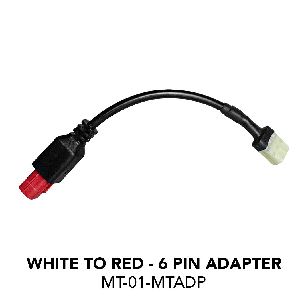 White to Red 6 Pin Adapter - 2023 Models Only