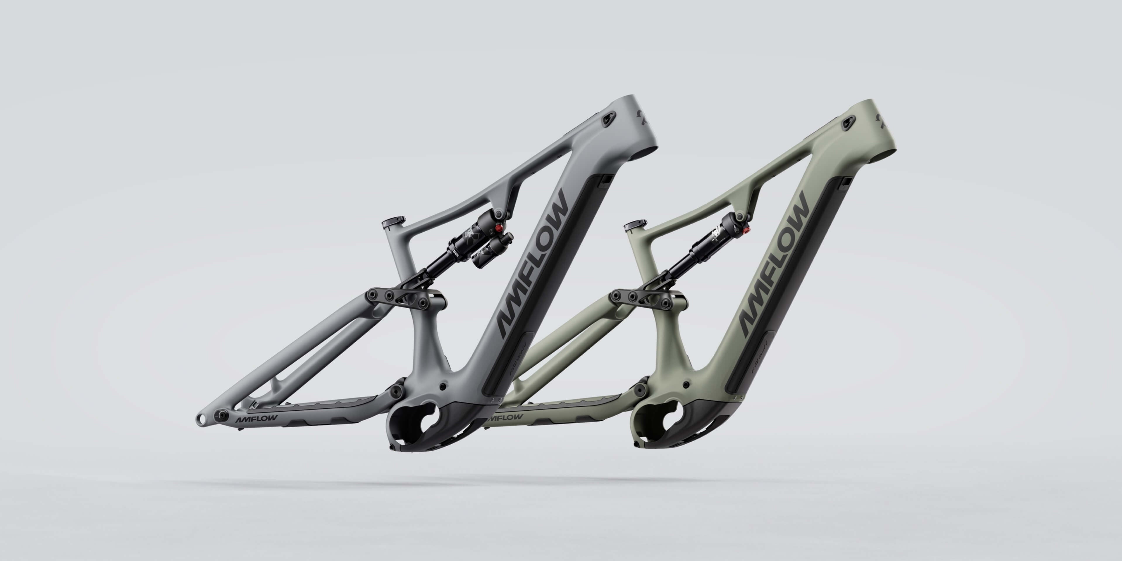 Amflow PR lifestyle - carbon frame on trail