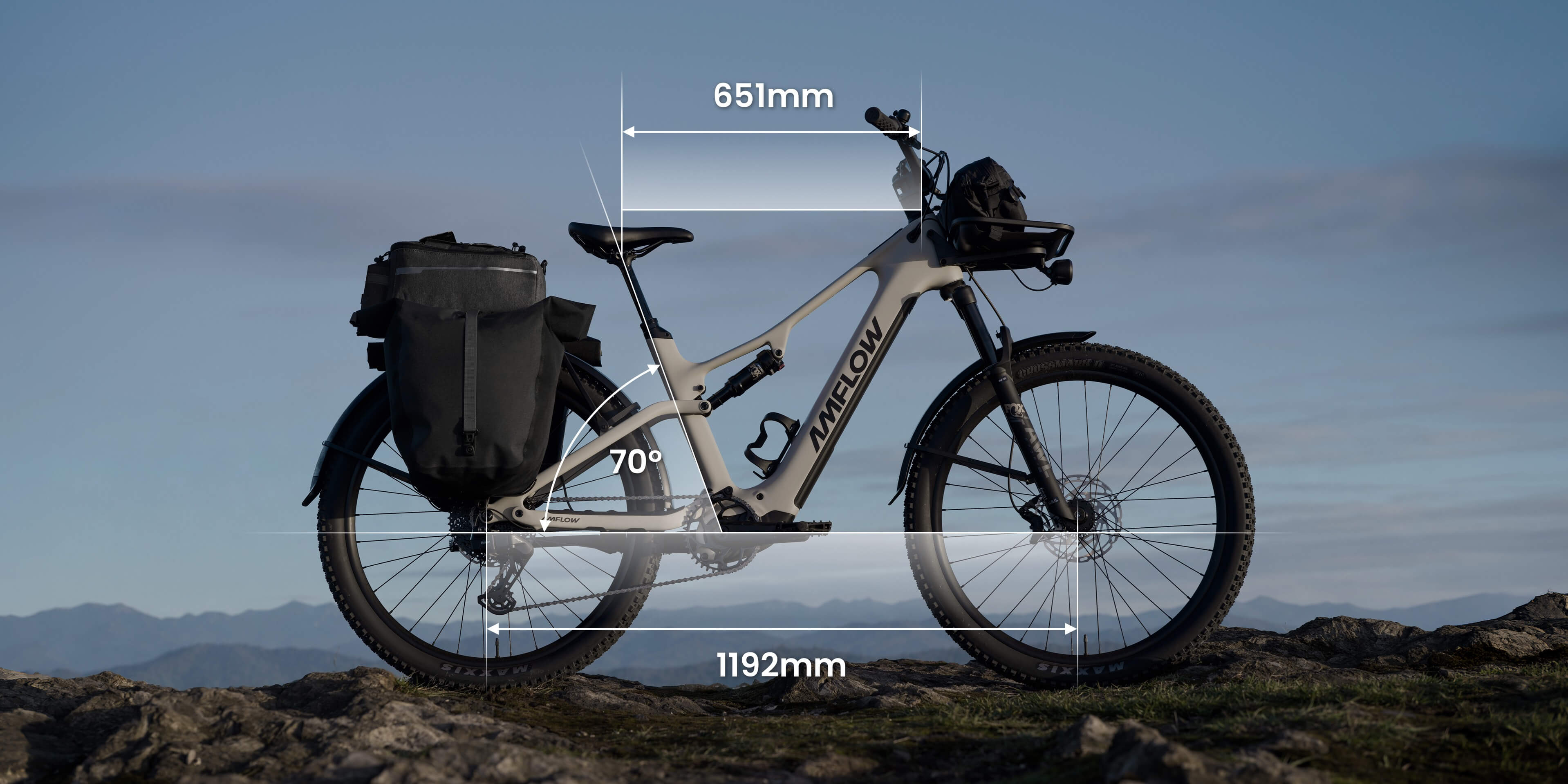 Amflow TL Carbon lifestyle - loaded touring