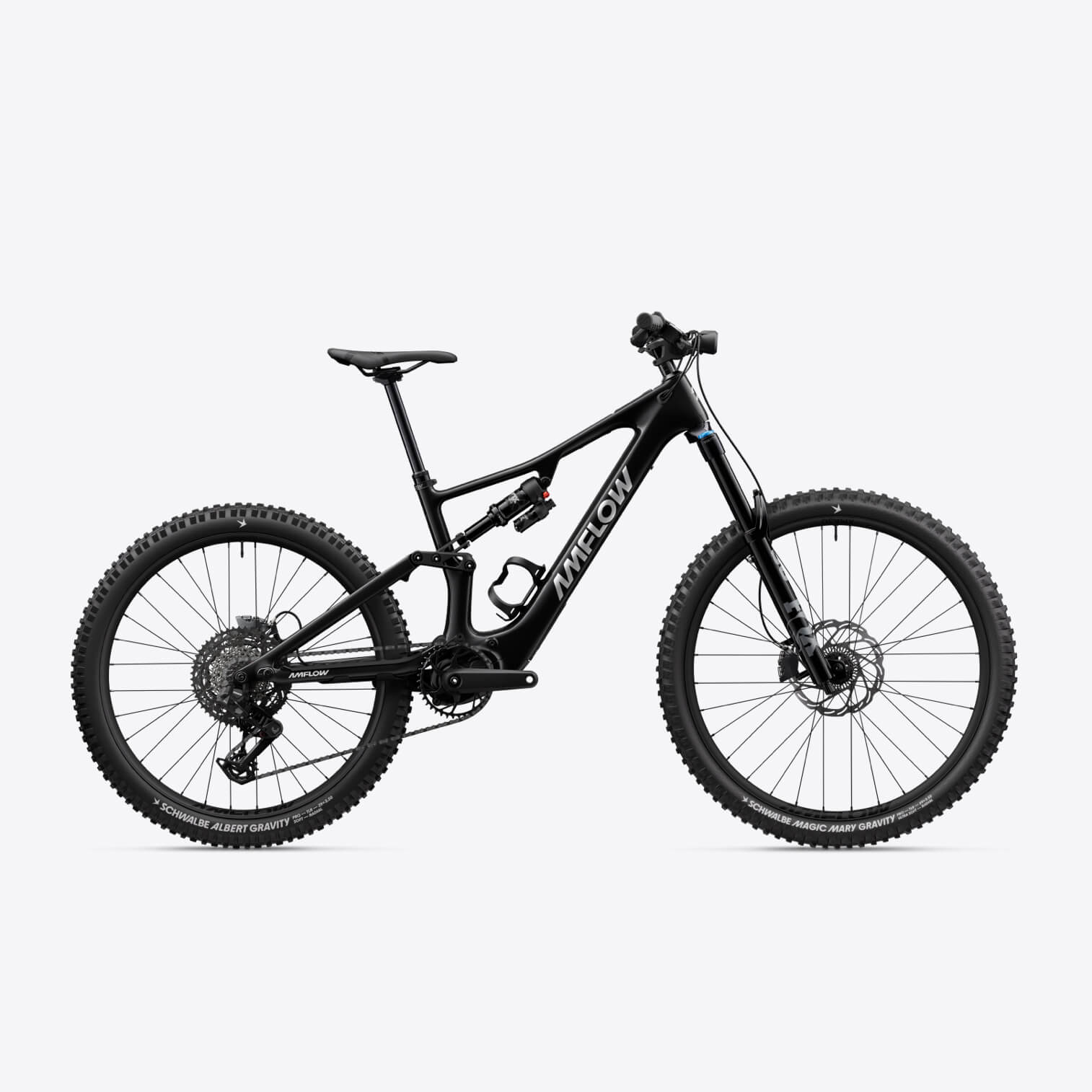 Amflow PX Carbon Electric Mountain Bike - Phantom Black