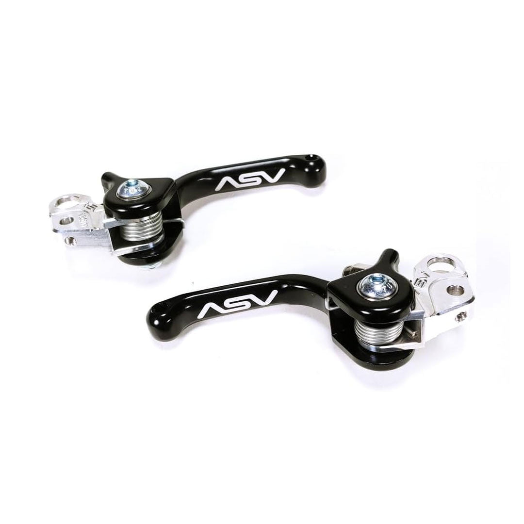 ASV F3 Series Brake & Clutch Lever Kit With Dust Covers - Blue For Yamaha YFZ 450R/450X